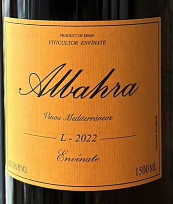 Envinate Garnacha Tintorera Albahra 1.5 Liter Magnum 2022